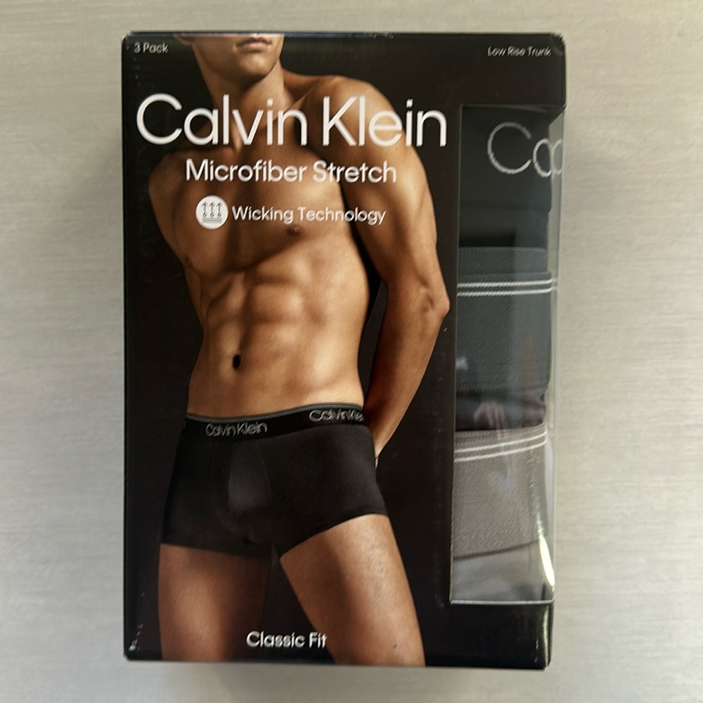 Calvin Klein low rise rise trunk